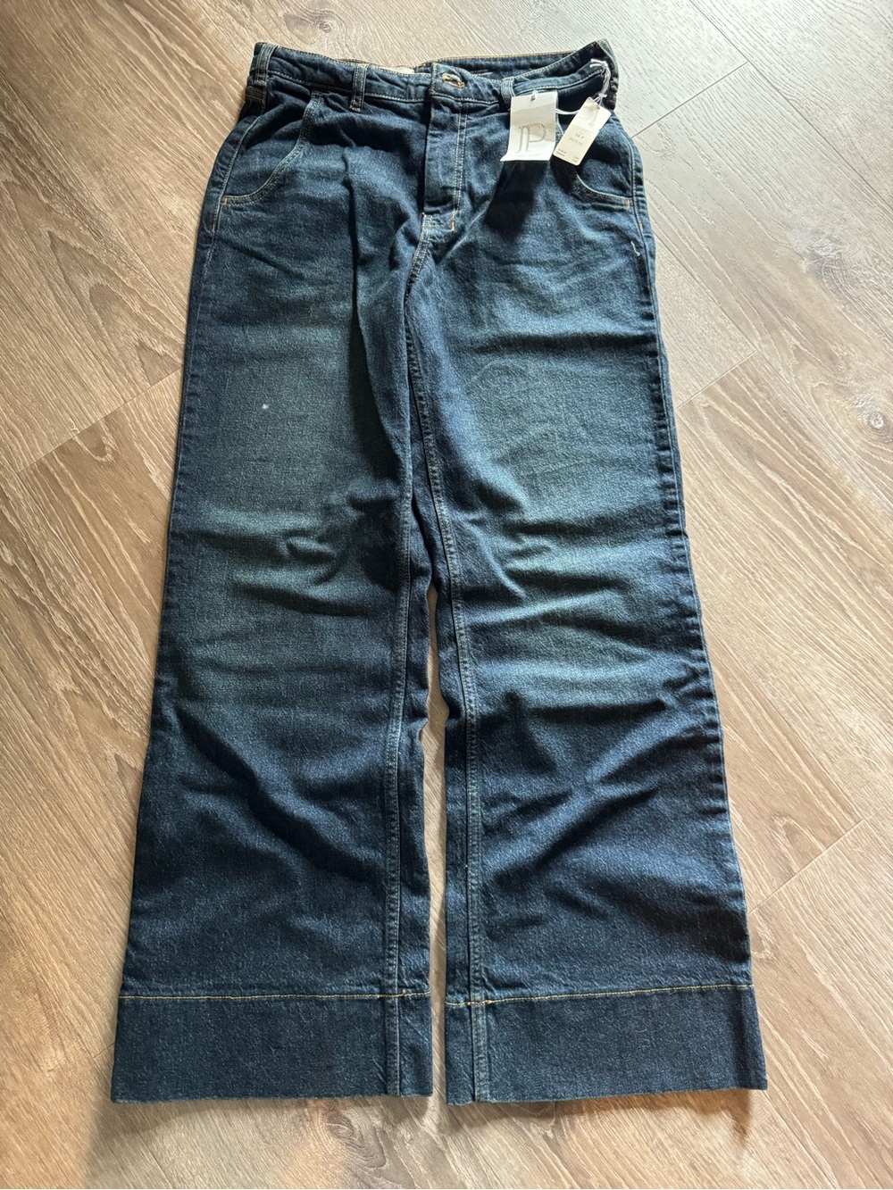 Anthropologie Dark Blue Bootcut Jeans